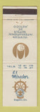 Matchbook Cover - El Mirador Hotel Acapulco Mexico