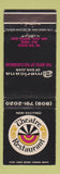 Matchbook Cover - Theatre Restaurant Americana Hotel San Juan Puerto Rico
