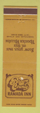 Matchbook Cover - Brown County Ramada Inn Nashville IN