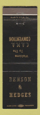 Matchbook Cover - Benson & Hedges CAMA Convention