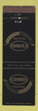 Matchbook Cover - Clark's Restaurants Seattle Bellevue WA
