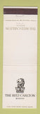 Matchbook Cover - Ritz Carlton Hotel Boston MA