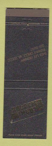 Matchbook Cover - Golden Ingot Fairfax Circle VA