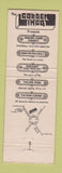 Matchbook Cover - Golden Ingot Fairfax Circle VA