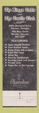 Matchbook Cover - The Castle Club Kings Table Decatur GA