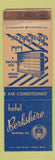 Matchbook Cover - Hotel Berkshire Reading PA WEAR