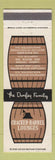 Matchbook Cover - Cracker Barrel Lounges Manchester Hampton NH Portland ME