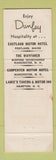 Matchbook Cover - Cracker Barrel Lounges Manchester Hampton NH Portland ME