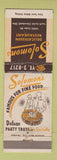 Matchbook Cover - Solomon's Restaurant Cleveland South Euclid OH WEAR