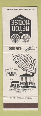 Matchbook Cover - Afton House