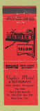Matchbook Cover - Vajda's Motel Blind River ON