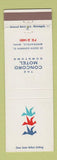 Matchbook Cover - Concord Motel Minneapolis MN
