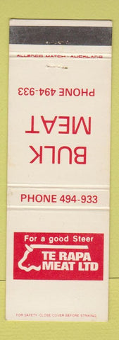 Matchbook Cover - Te Rapa Meat New Zealand