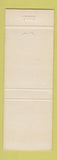 Matchbook Cover - Si Ganzer Hair Salons Milwaukee WI WEAR