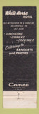 Matchbook Cover - White Horse Hotel Sellersville PA