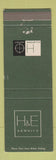 Matchbook Cover - Hilletone Offeset Service Etten Chicago IL