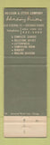 Matchbook Cover - Hilletone Offeset Service Etten Chicago IL