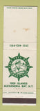 Matchbook Cover - Pine Tree Point Club Lodge Alexandria Bay NY WEAR