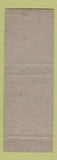 Matchbook Cover - Grey Rock Brake Lining