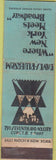 Matchbook Cover - Daves Blue Room New York City 30s WEAR
