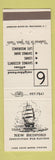 Matchbook Cover - New Bedford Savings  Dartmouth MA