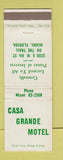 Matchbook Cover - Casa Grande Motel Miami FL WEAR