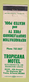 Matchbook Cover - Tropicana Motel Yuma AZ WORN