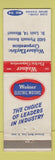 Matchbook Cover - Wagner Electric Corp St Louis MO