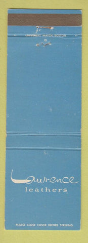 Matchbook Cover - Lawrence Leathers Peabody MA