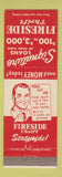 Matchbook Cover - Fireside Thrift Northern CA CHAIN California