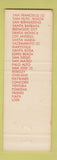 Matchbook Cover - Fireside Thrift Northern CA CHAIN California