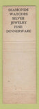 Matchbook Cover - Haserodt's Elyria OH Jewelry Optometrist WEAR
