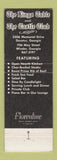 Matchbook Cover - The Castle Club Kings Table Decatur Winder GA