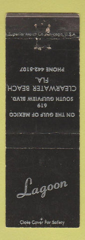 Matchbook Cover - Lagoon Clearwater FL Motel WEAR