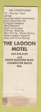 Matchbook Cover - Lagoon Clearwater FL Motel WEAR