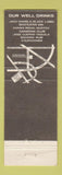 Matchbook Cover - Zeb's Boathouse Santa Ana CA