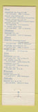 Matchbook Cover - Clayton House CHAIN TX OK IL IA WI NE