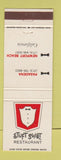 Matchbook Cover - Stuft Shirt Restaurant Pasadena Newport Beach CA
