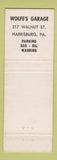 Matchbook Cover - Keystone Motel Restaurant New Cumberland PA Superior
