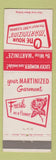 Matchbook Cover - One Hour Martinizing Cleaning