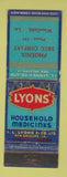 Matchbook Cover - Phoenix Drug Company Winnfield LA Lyons Medicines WEAR