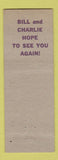 Matchbook Cover - Town and Country Restaurant Toledo OH