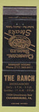 Matchbook Cover - The Ranch Smorgasbord Chambersburg PA
