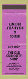 Matchbook Cover - The Old Curiosity Shop Jacksonville OR