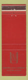 Matchbook Cover - National Lock Company Rockford IL