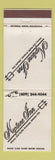 Matchbook Cover - Neptune Inn Atlantic City NJ
