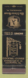Matchbook Cover - Adams House Adamsburg PA WEAR