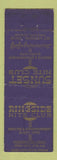 Matchbook Cover - Sunset Nite Club Mount Vernon OH Mansfield PRINTING ERROR