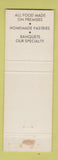 Matchbook Cover - La Cuisina Restaurant Lounge Massillon OH Italian WEAR