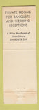 Matchbook Cover - Altier's Inn Motel Stroudsburg PA WEAR